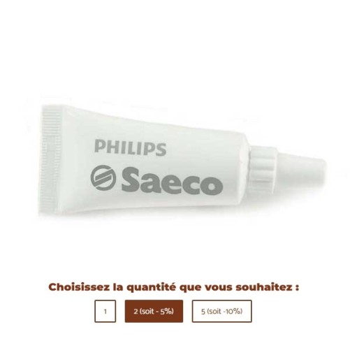 Tube de graisse silicone  origine SAECO GAGGIA PHILIPS 5g