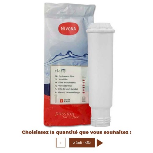 Cartouche filtrante origine CLARIS NIRF 700 NIVONA