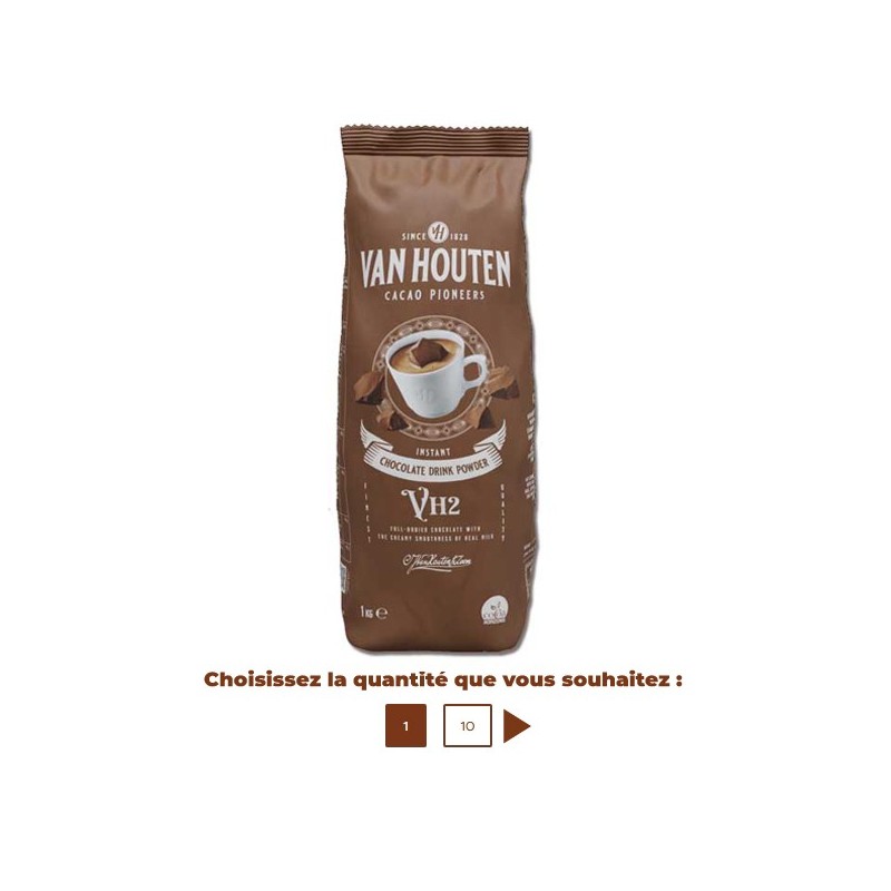 Boisson chocolat Dream choco drink VH2 VAN HOUTEN