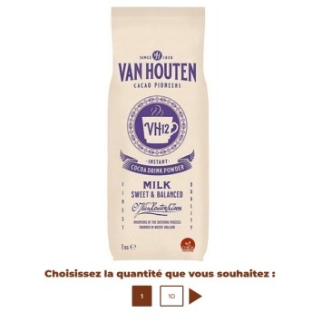 Boisson au chocolat en poudre VH12 1 kg - VAN HOUTEN