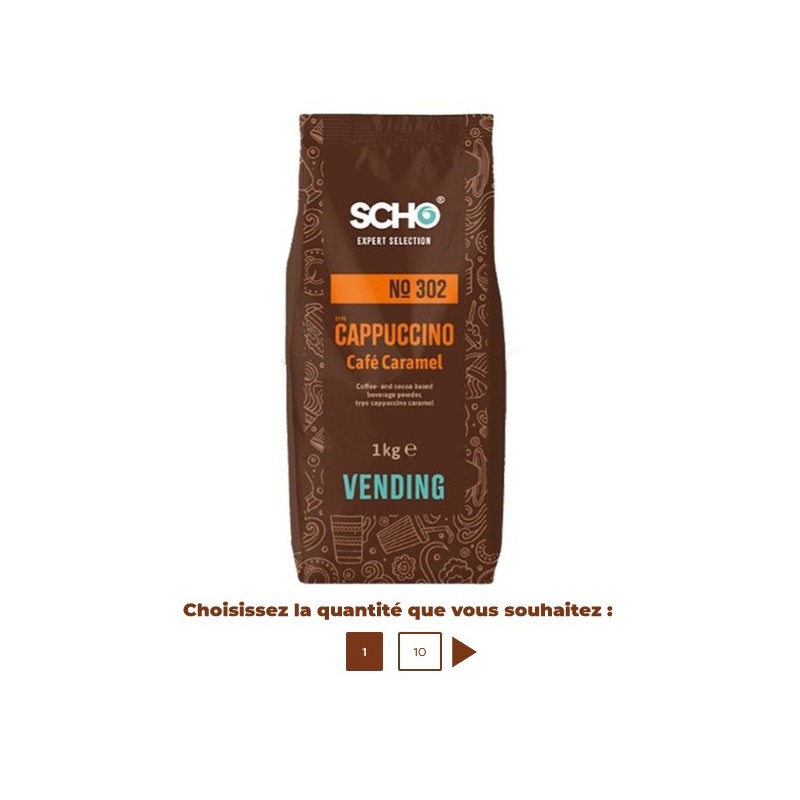 Chocolat café caramel N°302 1 kg - SCHO Chocolat café caramel N°302 1 kg - SCHO