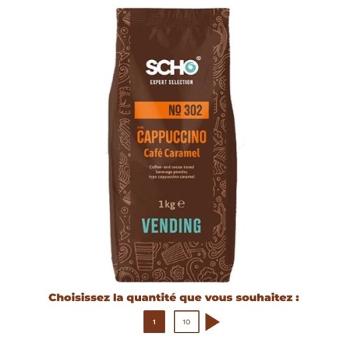 Chocolat café caramel N°302 1 kg - SCHO
