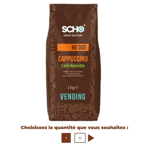Chocolat café noisette N°303 1 kg - SCHO