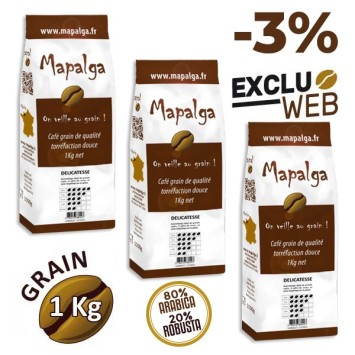 Café MAPALGA DELICATESSE 1 Kg grain