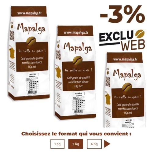 Café grain Caffè di Marco - 1Kg - MAPALGA
