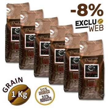 NERO PURO Café grain PRELUDIO 1 Kg