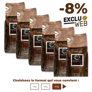 NERO PURO Café grain PRELUDIO 1 Kg