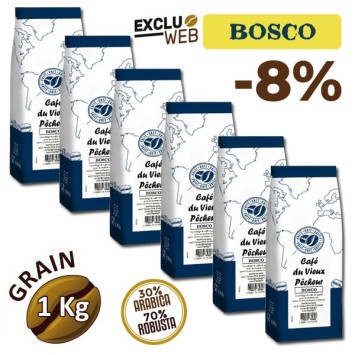 Café grain BOSCO grand format - CAFÉ DU VIEUX PÊCHEUR