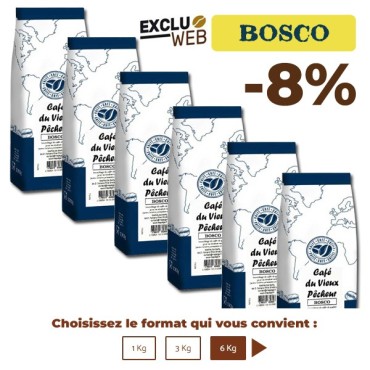 Café grand format BOSCO - CAFÉ DU VIEUX PÊCHEUR