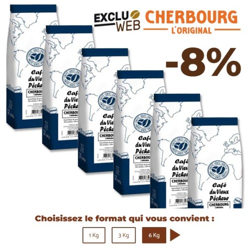 Café grand format CHERBOURG L'Original CAFÉ DU VIEUX PÊCHEUR