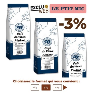 Café grand format LE PTIT MIC - CAFÉ DU VIEUX PÊCHEUR