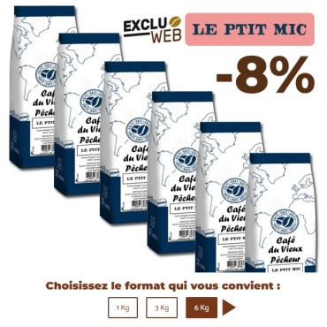 Café grand format LE PTIT MIC - CAFÉ DU VIEUX PÊCHEUR