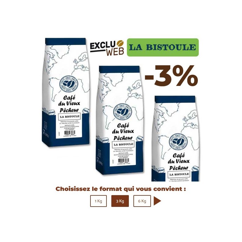 Café grand format LA BISTOULE - CAFÉ DU VIEUX PÊCHEUR