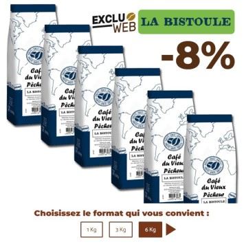Café LA BISTOULE 1Kg - CAFÉ DU VIEUX PÊCHEUR