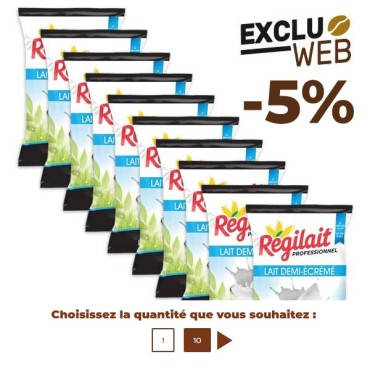 Lait demi-écrémé 500 g - RÉGILAIT