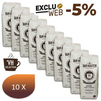Chocolat en poudre VH Sélection 16% cacao 1 kg - VAN HOUTEN