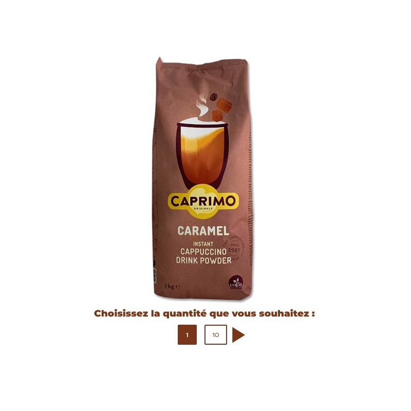 Café Cappuccino Caramel 1Kg - CAPRIMO Café Cappuccino Caramel 1Kg - CAPRIMO