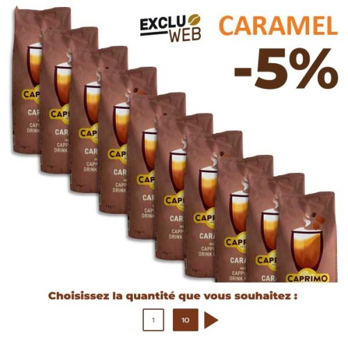 Café Cappuccino Caramel 1Kg - CAPRIMO
