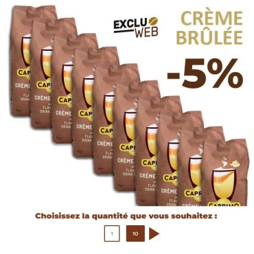 Café Cappuccino Crème Brûlée 1Kg - CAPRIMO