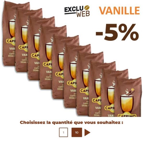 Café Cappuccino Vanille 1Kg - CAPRIMO
