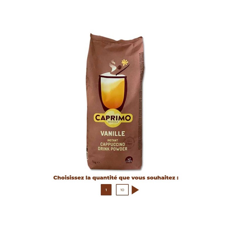 Café Cappuccino Vanille 1Kg - CAPRIMO