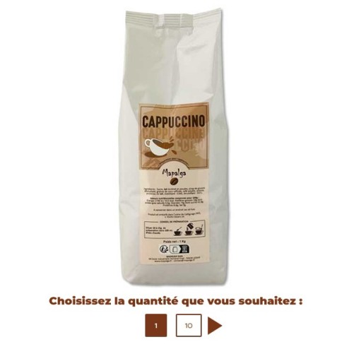 Paquet de 1 Kg Cappuccino - MAPALGA
