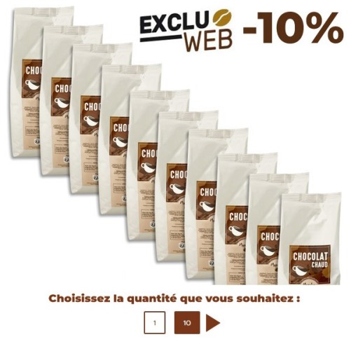 Chocolat chaud instantané 25% cacao 1 kg  - MAPALGA