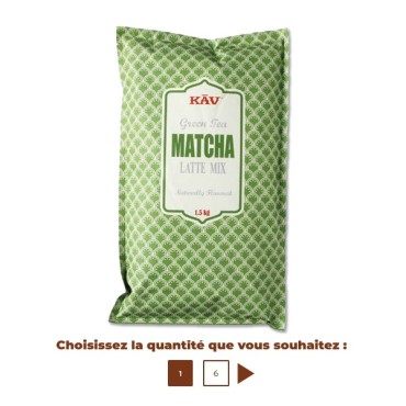 KAV Matcha Green Tea Latte 1,5 Kg