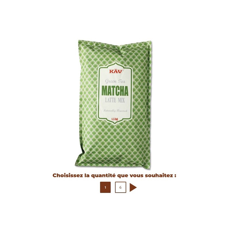 Matcha Green Tea Latte 1,5 Kg - KAV Matcha Green Tea Latte 1,5 Kg - KAV