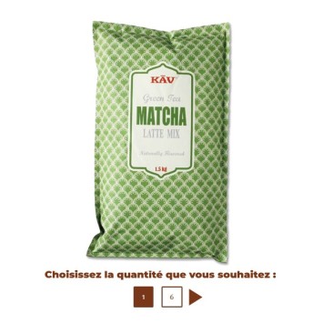 KAV Matcha Green Tea Latte 1,5 Kg