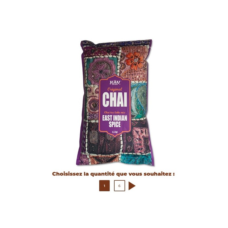 Chai latte East Indian Spice 1,5Kg - KAV ORIENT