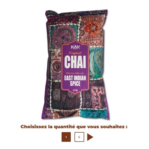 Chai latte East Indian Spice 1,5Kg - KAV ORIENT