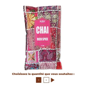 Chai latte Rich Spice 1,5Kg KAV