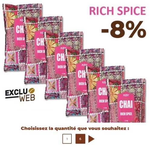 Chai latte Rich Spice 1,5Kg - KAV ORIENT