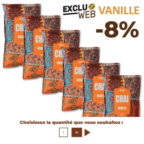 Chai latte Vanilla 1,5 Kg - KAV ORIENT
