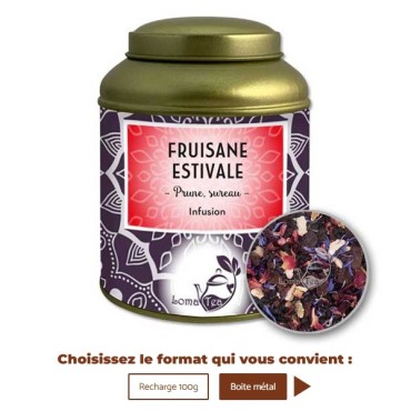 Infusion FRUISANE ESTIVALE VRAC 100g - LOMATEA