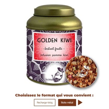 Infusion de fruits GOLDEN KIWI VRAC 100g - LOMATEA