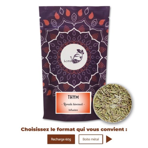 Infusion THYM LOMATEA VRAC 60g