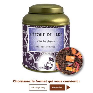 Thé noir L'ETOILE DE JADE VRAC 100g - LOMATEA