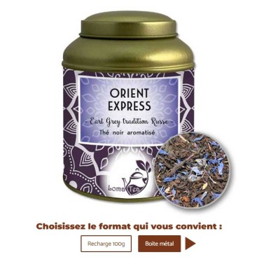 Thé noir ORIENT EXPRESS VRAC 100g - LOMATEA