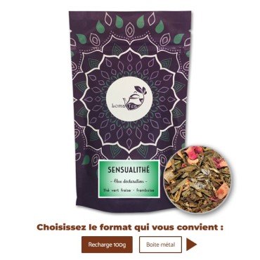 Thé vert SENSUALITHÉ VRAC 100g LOMATEA