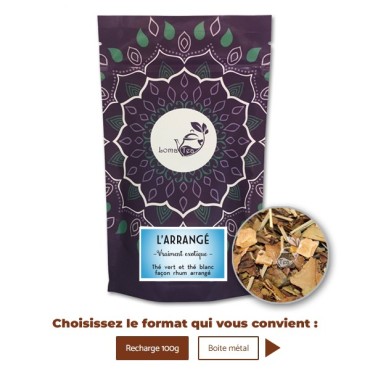 Thé vert L'ARRANGÉ VRAC 100g LOMATEA