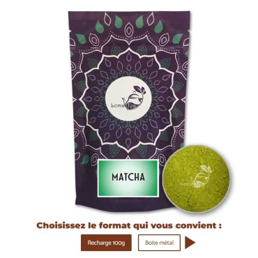 Thé vert MATCHA VRAC 100g  LOMATEA