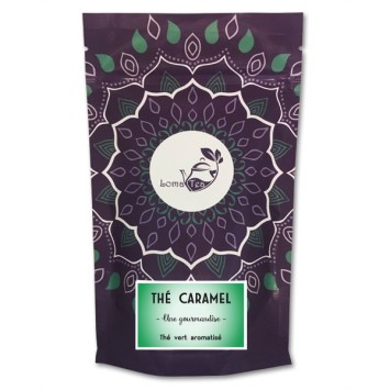 Thé vert caramel vrac LOMATEA 100g