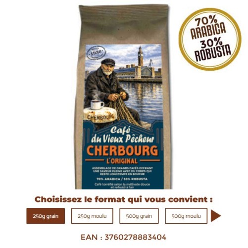 CHERBOURG L'Original CAFÉ DU VIEUX PÊCHEUR
