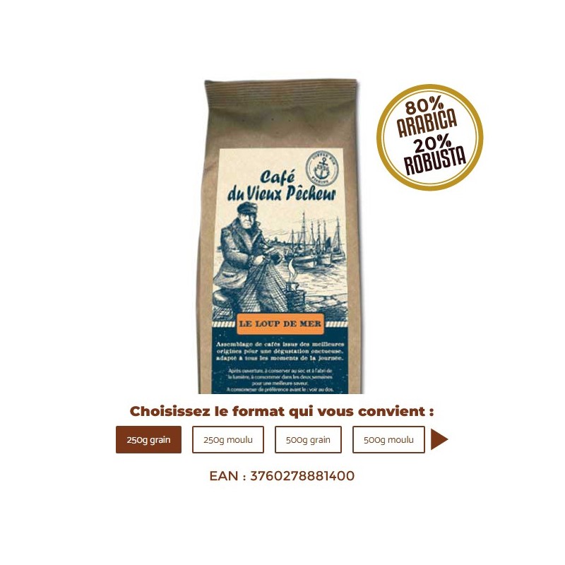 Café LE LOUP DE MER - CAFÉ DU VIEUX PÊCHEUR