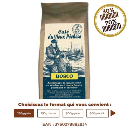 Café BOSCO - CAFÉ DU VIEUX PÊCHEUR