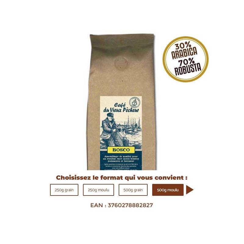 Café BOSCO - CAFÉ DU VIEUX PÊCHEUR Café BOSCO - CAFÉ DU VIEUX PÊCHEUR