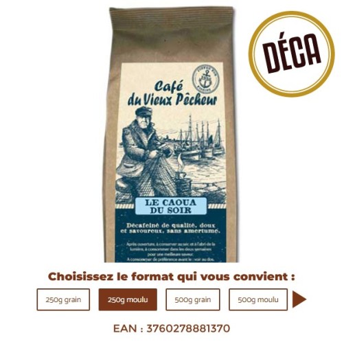 Café LE CAOUA DU SOIR - CAFÉ DU VIEUX PÊCHEUR