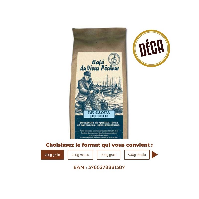Café LE CAOUA DU SOIR - CAFÉ DU VIEUX PÊCHEUR